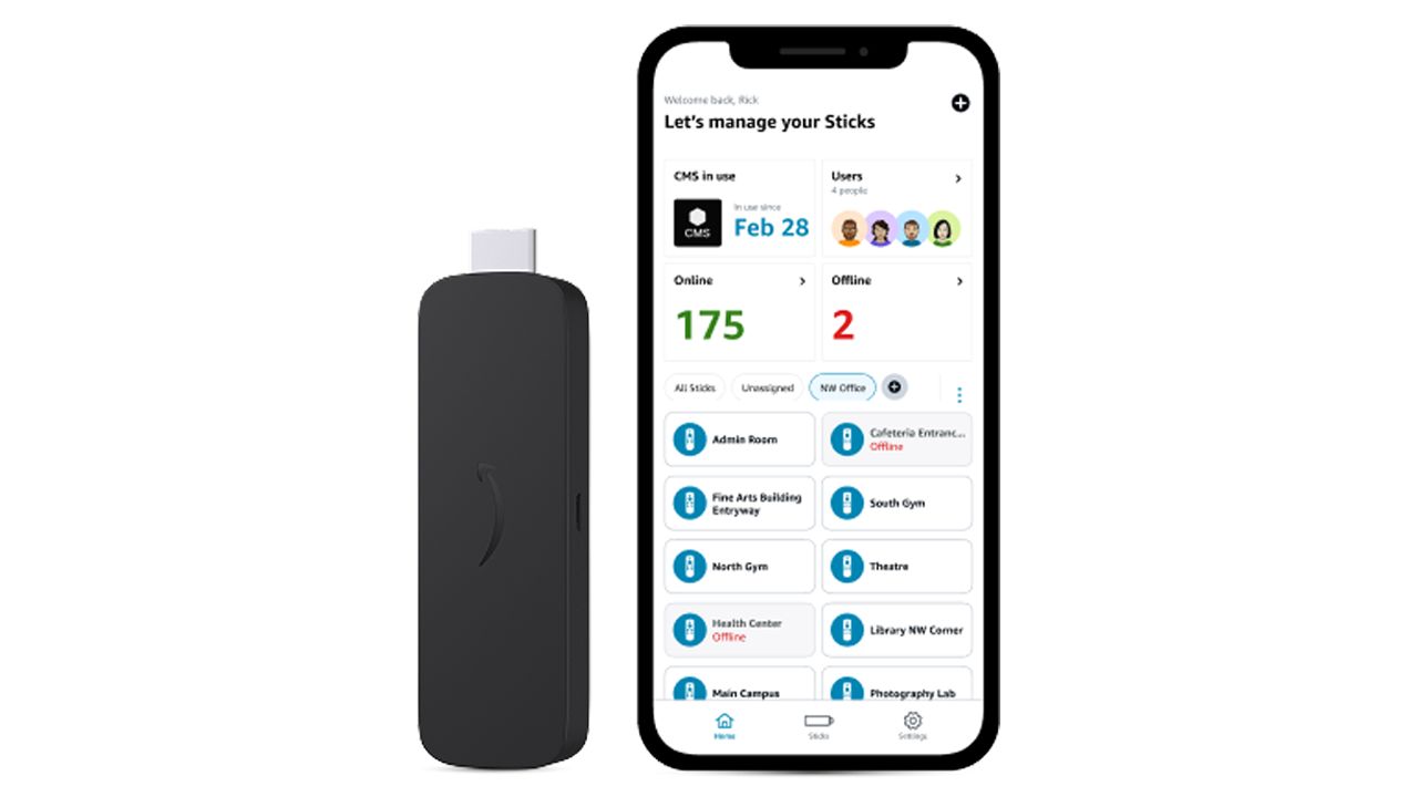 Amazon Signage Stick