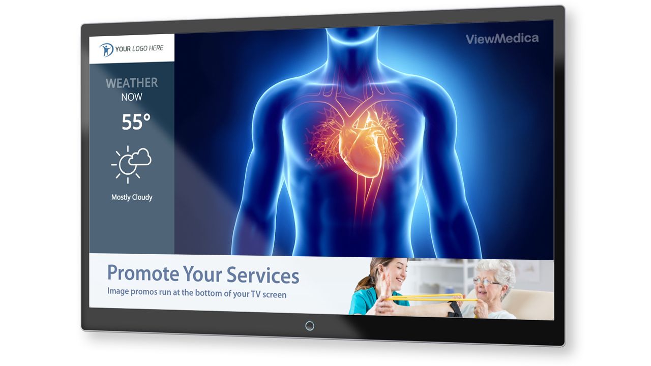 ViewMedica VMcast Waiting Room TV